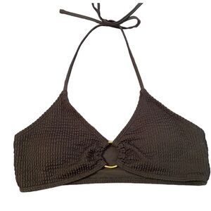 New Cupshe Waffle Fabric‎ Swim Top